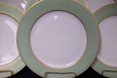 ROSENTHAL SPENCERIAN CELADON GREEN- DINNER PLATE  .....  http://jaapiesfinechinastore.com