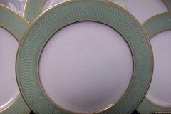 ROSENTHAL SPENCERIAN CELADON GREEN- DINNER PLATE  .....  https://www.jaapiesfinechinastore.com