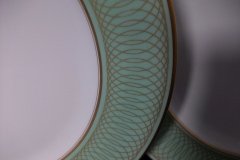ROSENTHAL SPENCERIAN CELADON GREEN- DINNER PLATE  .....  http://jaapiesfinechinastore.com