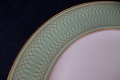 ROSENTHAL SPENCERIAN CELADON GREEN- DINNER PLATE  .....  https://www.jaapiesfinechinastore.com