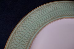 ROSENTHAL SPENCERIAN CELADON GREEN- DINNER PLATE  .....  http://jaapiesfinechinastore.com