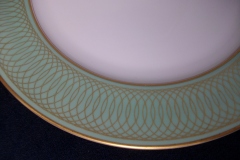 ROSENTHAL SPENCERIAN CELADON GREEN- DINNER PLATE  .....  https://www.jaapiesfinechinastore.com