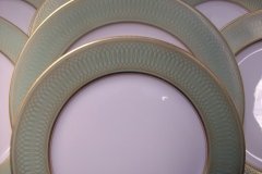 ROSENTHAL SPENCERIAN CELADON GREEN- SALAD PLATE  .....  http://jaapiesfinechinastore.com