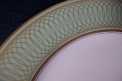 ROSENTHAL SPENCERIAN CELADON GREEN- SALAD PLATE  .....  http://jaapiesfinechinastore.com