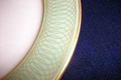 ROSENTHAL SPENCERIAN CELADON GREEN- SALAD PLATE  .....  http://jaapiesfinechinastore.com