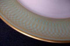 ROSENTHAL SPENCERIAN CELADON GREEN- SALAD PLATE  .....  http://jaapiesfinechinastore.com