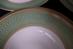 ROSENTHAL SPENCERIAN CELADON GREEN- SOUP BOWL & SAUCER  .....  https://www.jaapiesfinechinastore.com