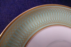 ROSENTHAL SPENCERIAN CELADON GREEN- SOUP BOWL & SAUCER  .....  https://www.jaapiesfinechinastore.com