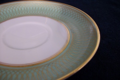 ROSENTHAL SPENCERIAN CELADON GREEN- CUP & SAUCER   .....  https://www.jaapiesfinechinastore.com