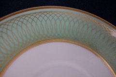 ROSENTHAL SPENCERIAN CELADON GREEN- CUP & SAUCER   .....  http://jaapiesfinechinastore.com