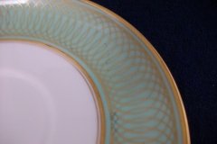 ROSENTHAL SPENCERIAN CELADON GREEN- CUP & SAUCER   .....  http://jaapiesfinechinastore.com