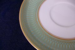 ROSENTHAL SPENCERIAN CELADON GREEN- CUP & SAUCER   .....  http://jaapiesfinechinastore.com