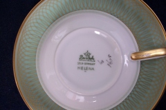 ROSENTHAL SPENCERIAN CELADON GREEN- CUP & SAUCER   .....  https://www.jaapiesfinechinastore.com