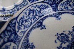 WEDGWOOD QUEEN CHARLOTTE- ROUND SERVING BOWL 8  1/4"     .....   http://jaapiesfinechinastore.com