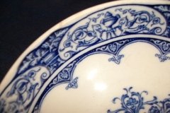 WEDGWOOD QUEEN CHARLOTTE- ROUND SERVING BOWL 8  1/4"     .....   http://jaapiesfinechinastore.com