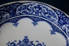 WEDGWOOD QUEEN CHARLOTTE- ROUND SERVING BOWL 8  1/4"     .....   http://jaapiesfinechinastore.com