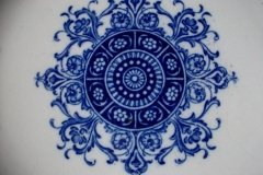 WEDGWOOD QUEEN CHARLOTTE- ROUND SERVING BOWL 8  1/4"     .....   http://jaapiesfinechinastore.com