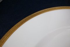 ROYAL ALBERT GREEK KEY- DINNER PLATE  .....  http://jaapiesfinechinastore.com
