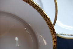 ROYAL ALBERT GREEK KEY- SALAD PLATE   .....   https://www.jaapiesfinechinastore.com