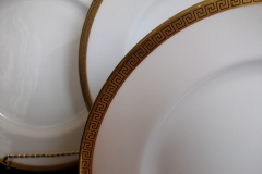 ROYAL ALBERT GREEK KEY- SALAD PLATE   .....   https://www.jaapiesfinechinastore.com