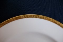 ROYAL ALBERT GREEK KEY- SALAD PLATE   .....   http://jaapiesfinechinastore.com
