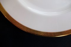 ROYAL ALBERT GREEK KEY- SALAD PLATE   .....   http://jaapiesfinechinastore.com