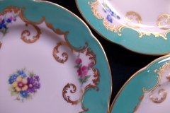 ROYAL BAYREUTH ROSALIND AQUA-BREAD & BUTTER PLATE  .....   http://jaapiesfinechinastore.com