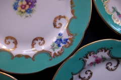 ROYAL BAYREUTH ROSALIND AQUA-BREAD & BUTTER PLATE  .....   https://www.jaapiesfinechinastore.com