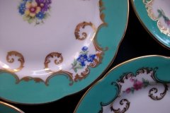 ROYAL BAYREUTH ROSALIND AQUA-BREAD & BUTTER PLATE  .....   http://jaapiesfinechinastore.com