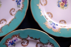 ROYAL BAYREUTH ROSALIND AQUA-BREAD & BUTTER PLATE  .....   https://www.jaapiesfinechinastore.com