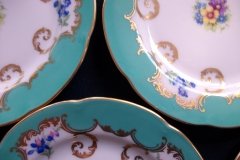 ROYAL BAYREUTH ROSALIND AQUA-BREAD & BUTTER PLATE  .....   http://jaapiesfinechinastore.com