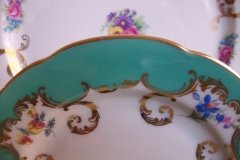 ROYAL BAYREUTH ROSALIND AQUA-BREAD & BUTTER PLATE  .....   http://jaapiesfinechinastore.com