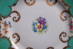 ROYAL BAYREUTH ROSALIND AQUA-BREAD & BUTTER PLATE  .....   https://www.jaapiesfinechinastore.com