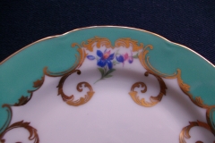 ROYAL BAYREUTH ROSALIND AQUA-BREAD & BUTTER PLATE  .....   https://www.jaapiesfinechinastore.com