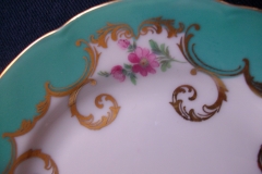 ROYAL BAYREUTH ROSALIND AQUA-BREAD & BUTTER PLATE  .....   https://www.jaapiesfinechinastore.com