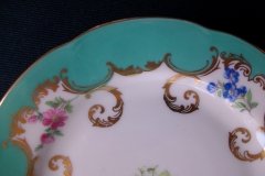 ROYAL BAYREUTH ROSALIND AQUA-BREAD & BUTTER PLATE  .....   http://jaapiesfinechinastore.com