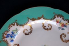 ROYAL BAYREUTH ROSALIND AQUA-BREAD & BUTTER PLATE  .....   http://jaapiesfinechinastore.com
