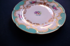 ROYAL BAYREUTH ROSALIND AQUA-SALAD PLATE  .....   https://www.jaapiesfinechinastore.com