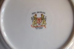 ROYAL BAYREUTH ROSALIND AQUA-SALAD PLATE  .....   http://jaapiesfinechinastore.com