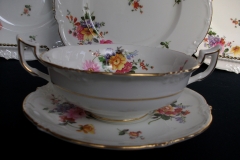 ROYAL CAULDON MARITA- SOUP BOWL & SAUCER  .....https://www.jaapiesfinechinastore.com