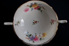 ROYAL CAULDON MARITA- SOUP BOWL & SAUCER  .....https://www.jaapiesfinechinastore.com