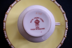 ROYAL CROWN DERBY A315-  DEMI CUP & SAUCER   .....   https://www.jaapiesfinechinastore.com