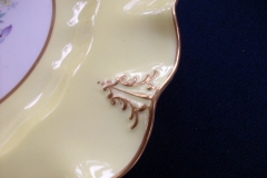 ROYAL CROWN DERBY A315 YELLOW/FLORAL - LUNCH PLATE   .....   https://www.jaapiesfinechinastore.com