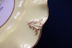 ROYAL CROWN DERBY A315 YELLOW/FLORAL - LUNCH PLATE   .....   http://jaapiesfinechinastore.com