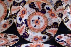 ROYAL CROWN DERBY BATTERSEA  A254  IMARI-  BREAD & BUTTER PLATE ..... http://jaapiesfinechinastore.com