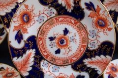 ROYAL CROWN DERBY BATTERSEA  A254  IMARI-  BREAD & BUTTER PLATE ..... http://jaapiesfinechinastore.com