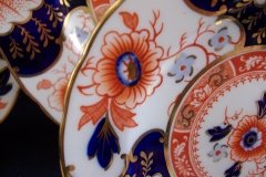 ROYAL CROWN DERBY BATTERSEA  A254  IMARI-  BREAD & BUTTER PLATE ..... http://jaapiesfinechinastore.com