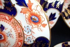 ROYAL CROWN DERBY BATTERSEA  A254  IMARI-  BREAD & BUTTER PLATE ..... http://jaapiesfinechinastore.com