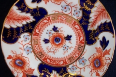 ROYAL CROWN DERBY BATTERSEA  A254  IMARI-  BREAD & BUTTER PLATE ..... https://www.jaapiesfinechinastore.com