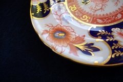ROYAL CROWN DERBY BATTERSEA  A254  IMARI-  BREAD & BUTTER PLATE ..... http://jaapiesfinechinastore.com